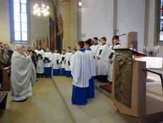 Festgottesdienst zum 50jahrigen Priesterjubiläum von Stadtpfarrer i.R. Geistlichen Rat Ulrich Trzeciok (Foto: Karl-Franz Thiede)